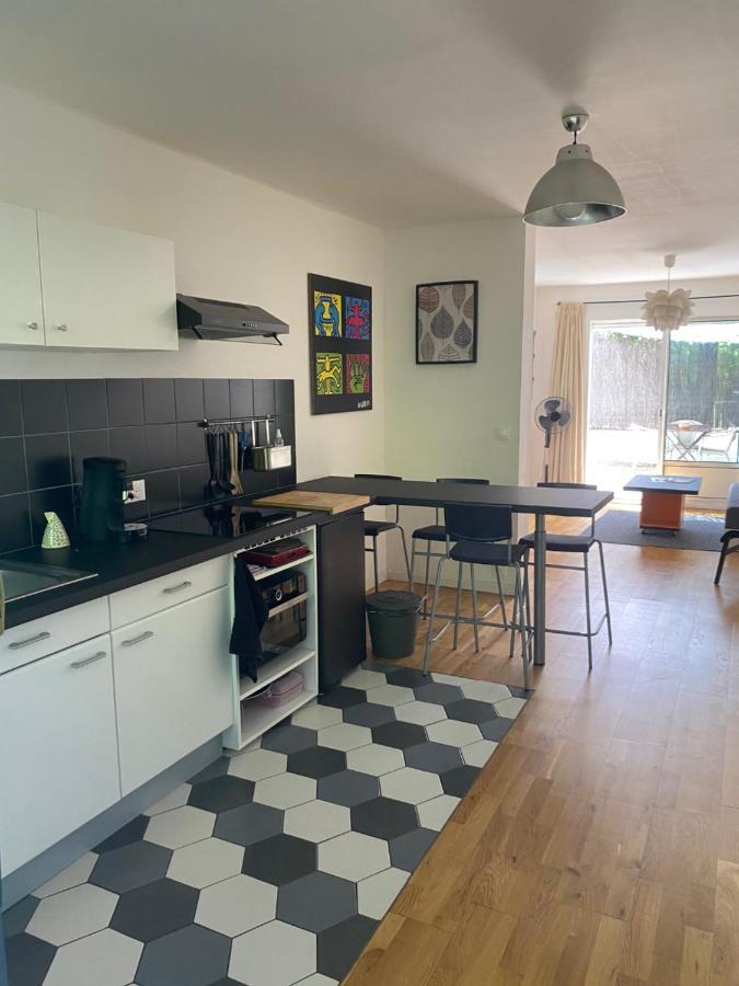 شقة Grand Studio De 38M2 Et Cour Independante De 25M2 Dont Wifi Et Netflix مونبيلييه المظهر الخارجي الصورة