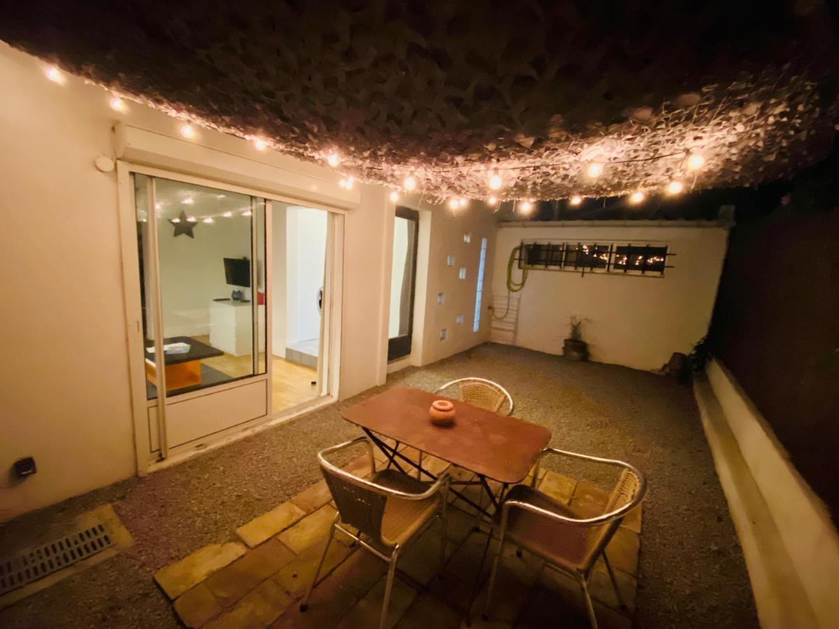 شقة Grand Studio De 38M2 Et Cour Independante De 25M2 Dont Wifi Et Netflix مونبيلييه المظهر الخارجي الصورة